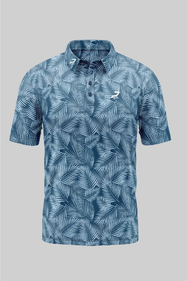 Blue Quality Golf Polo Shirt