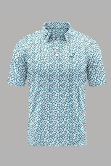 Blue Quality Golf Polo Shirt